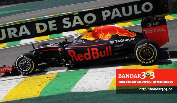 Daniel Ricciardo Red Bull Racing Brazilian GP 2016