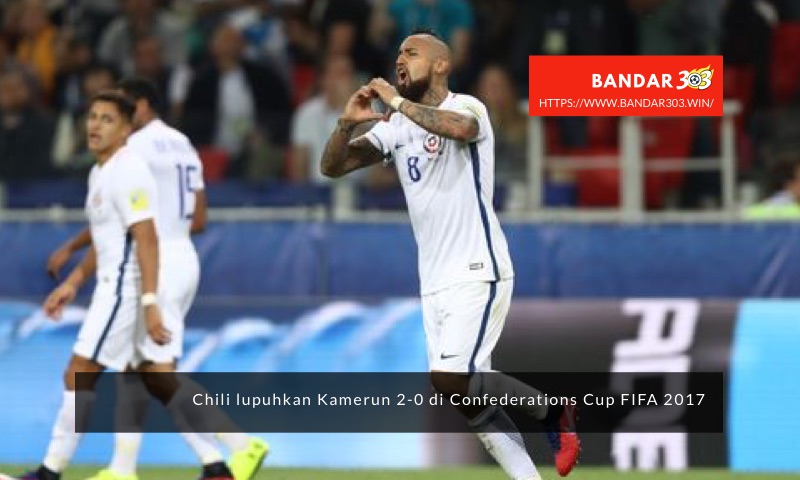 Arturo Vidal gol Chili Confederations Cup FIFA 2017