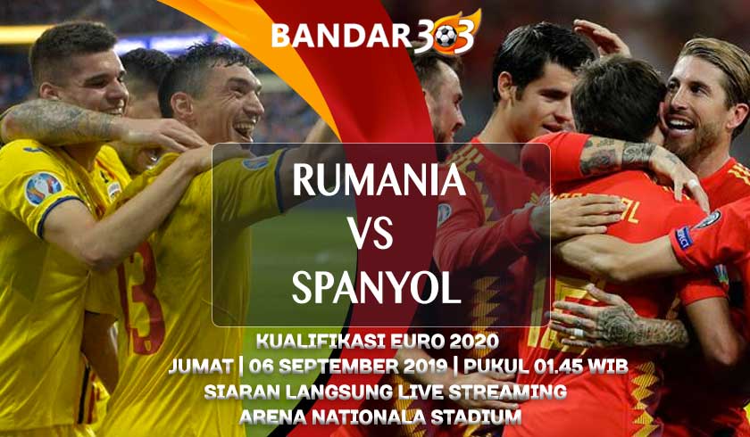 prediksi skor pertandingan rumania vs spanyol 06 september 2019